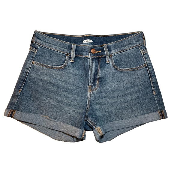 Old Navy Pants - Old Navy High Rise Cuffed Jean Shorts - 0
